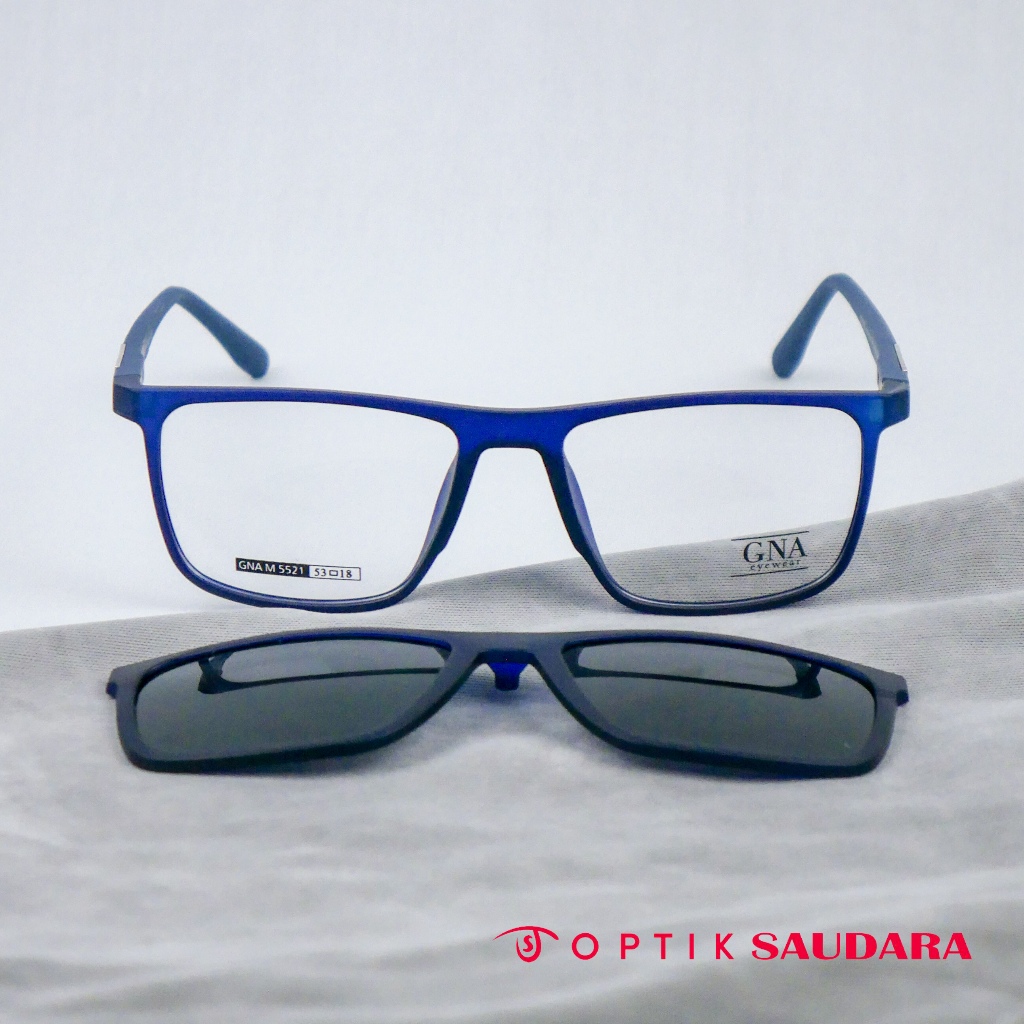 GNA EYEWEAR KACAMATA PRIA F GNA M5521 C2 54 CLIP ON