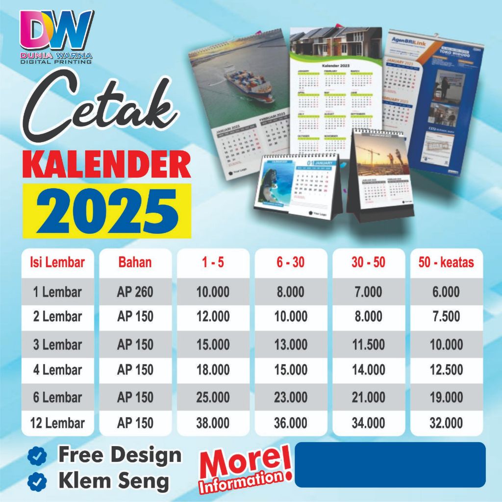 

CETAK KALENDER DINDING 2025/KALENDER DUDUK/KALENDER KANTOR/FREE DESAIN