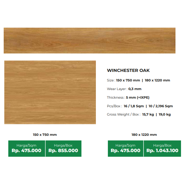 ROSHAN WINCHESTER OAK