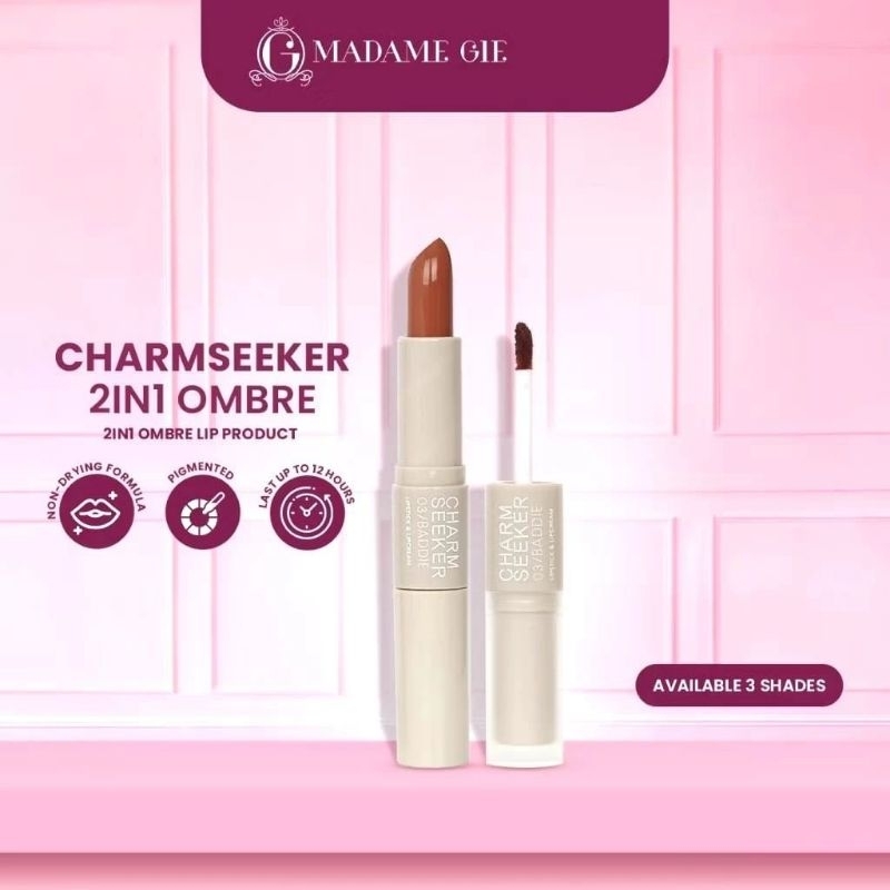 GB||Madame Gie Charmseeker 2in1, Lipstik Madame gie
