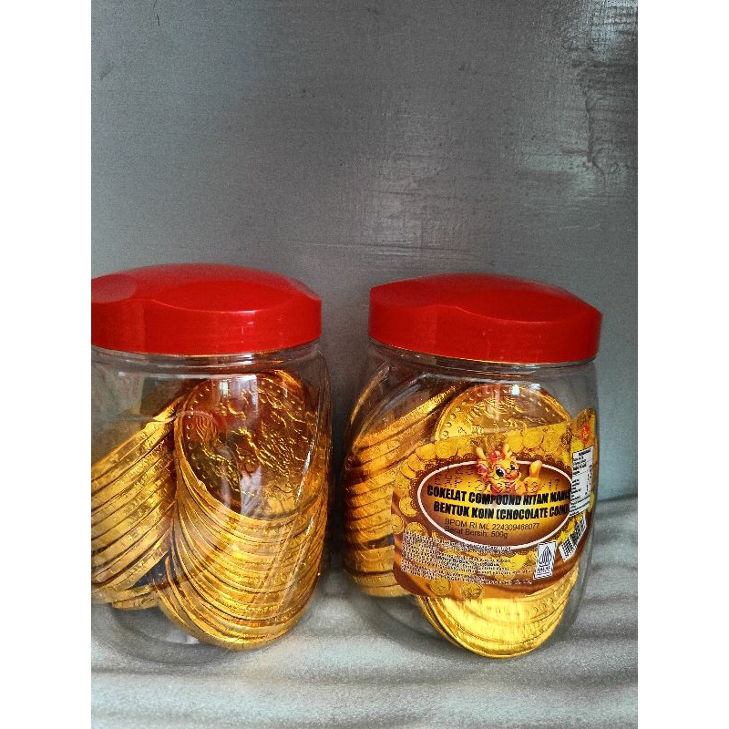 

Chen Liang Ji Coklat Coin Besar Toples Isi 500 gram