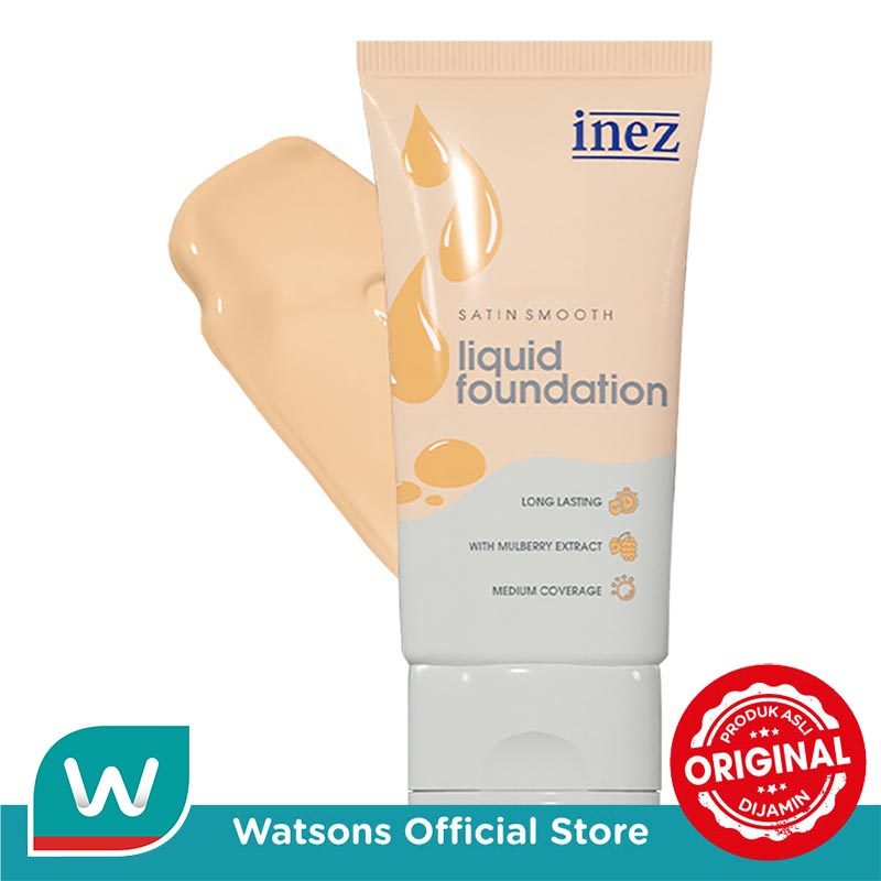 Inez Satin Sooth Liquid Foundation 01 Natural 35ml