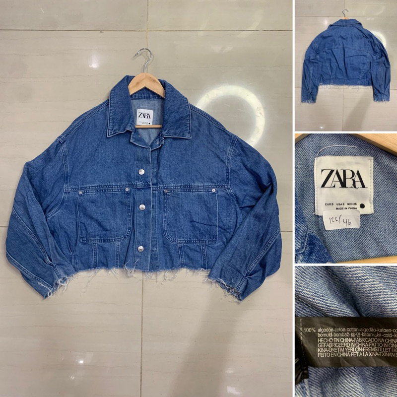 zara jeans jacket lp257