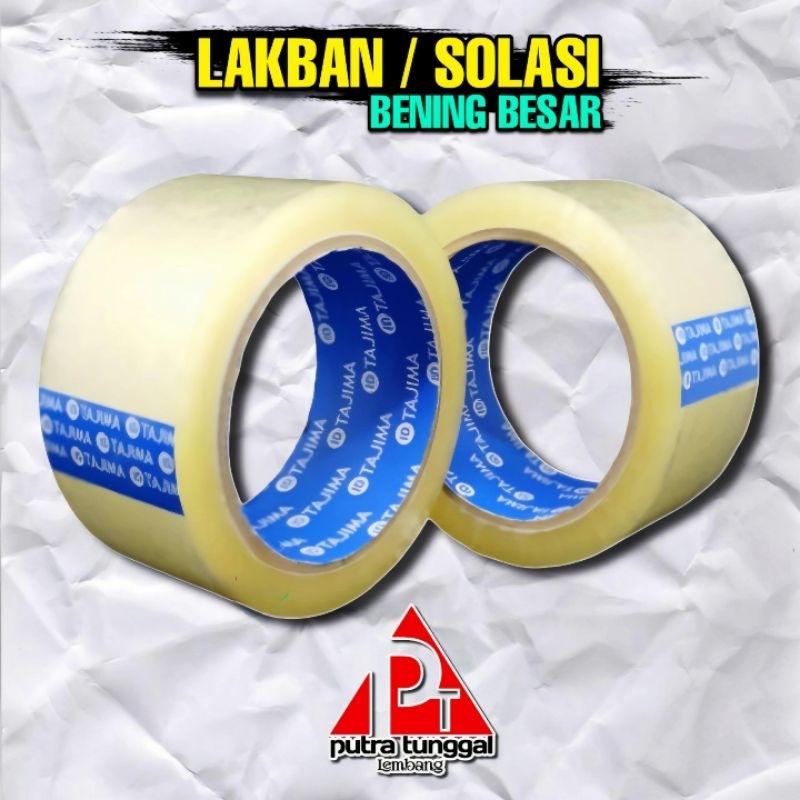 

Lakban / Solasi Bening Besar