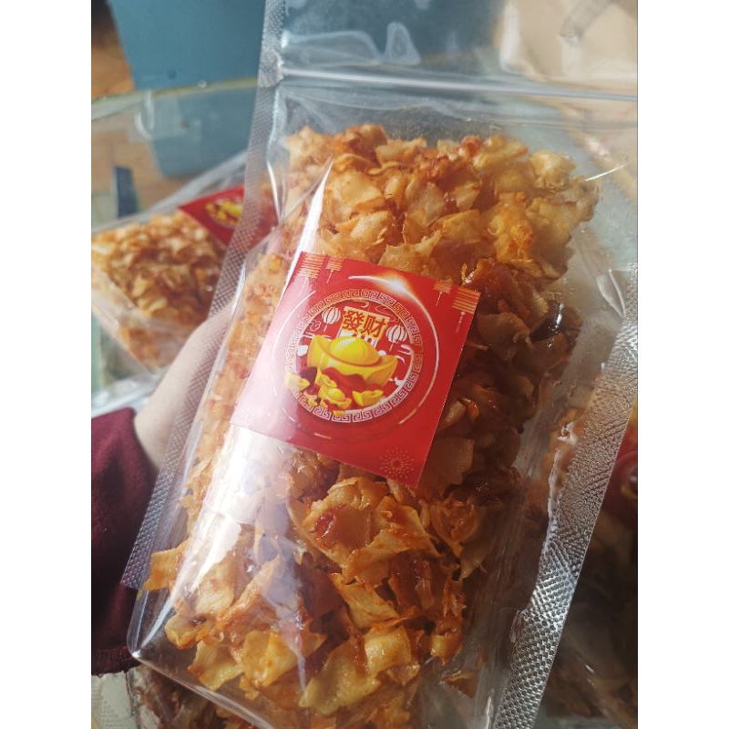 

Keripik Ubi Singkong Pedas 160gram khas Bagan dg Manis Cabe