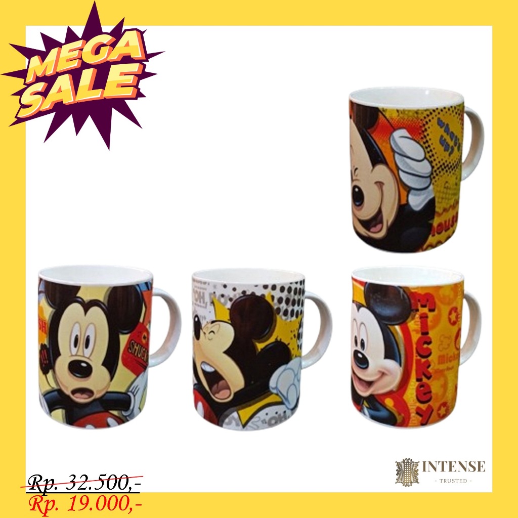 GELAS MUG KERAMIK M. MOUSE 250 ML (904608061)