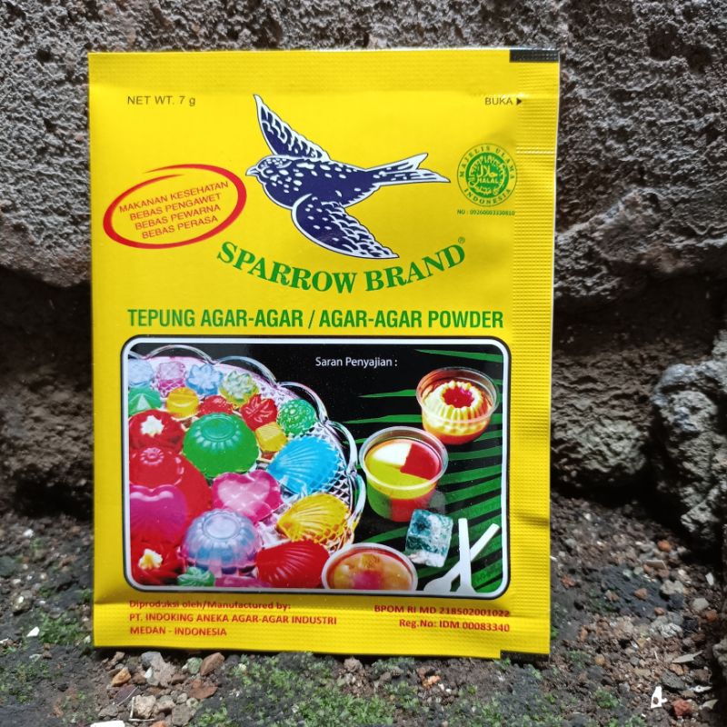 

Agar-agar Powder Sparrow Brand 7gr