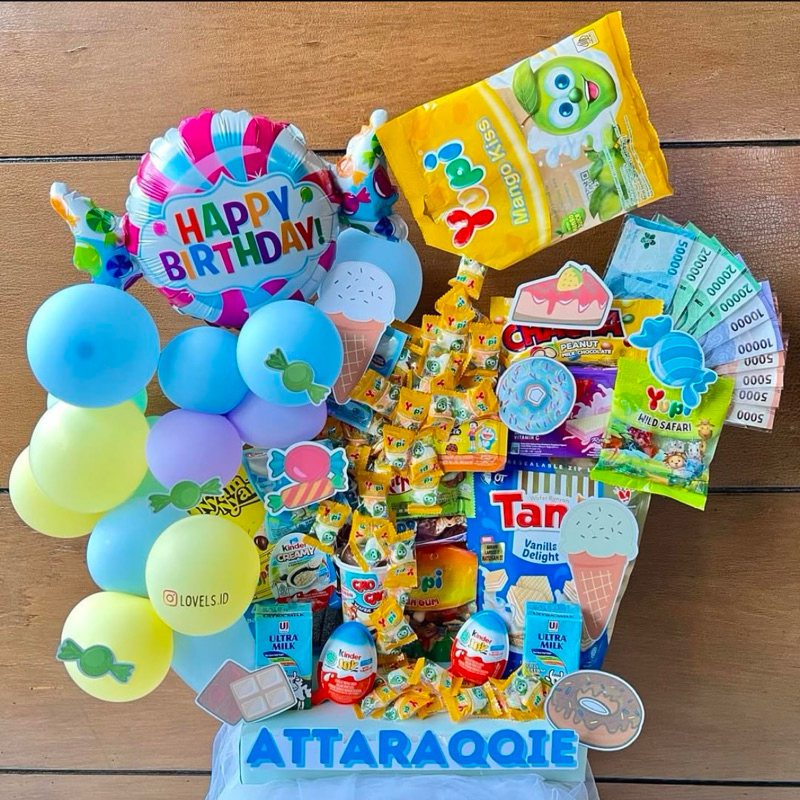 

Mading snack bouquets
