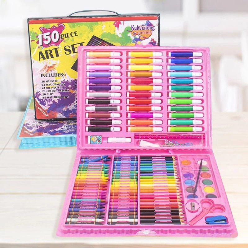 

SHENAR CRAYON ART SET 86 PENSIL WARNA COLOURING SET 15086 PCS SEKOLAH ANAK