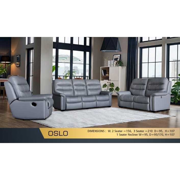 PROMO - SOFA MODIS OSLO PREMIUM ( 1 SEATER RECLINER )