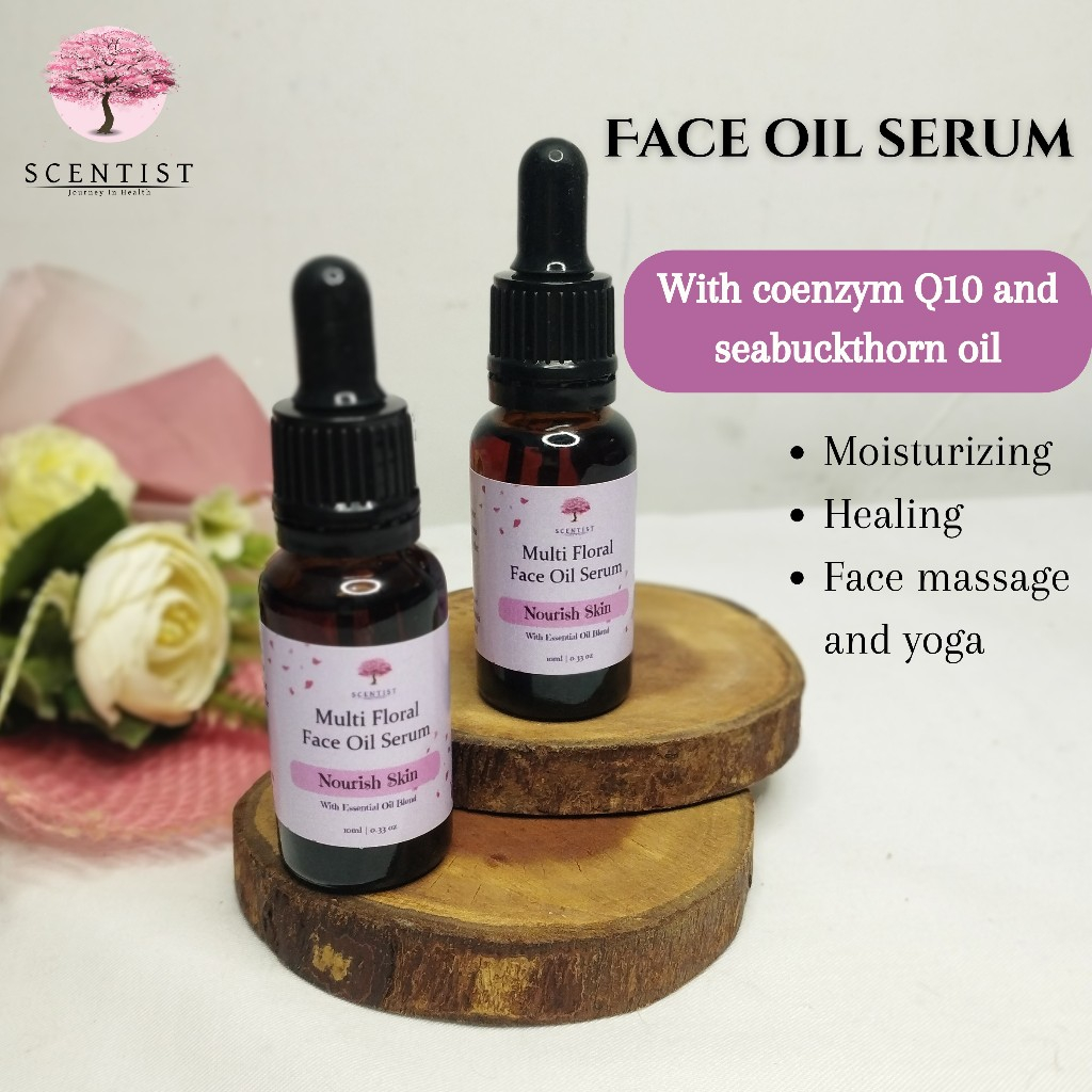 Face Oil Serum Scentist for Face Massage or Yoga Face