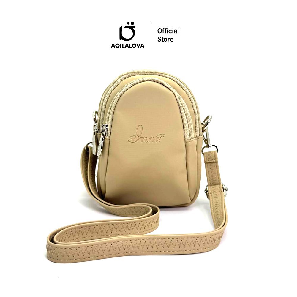 AQILALOVA Azalia Tas Selempang Wanita Mini Bag HP Multi Fungsi
