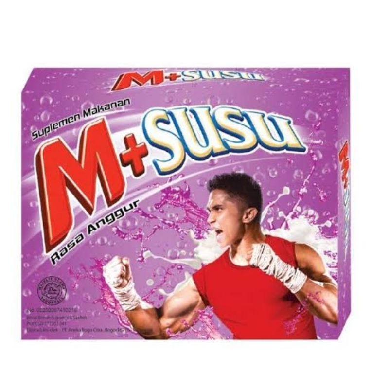 

MINUMAN ENERGI M+ SUSU NETTO 1 BOX ISI 5 SACHET