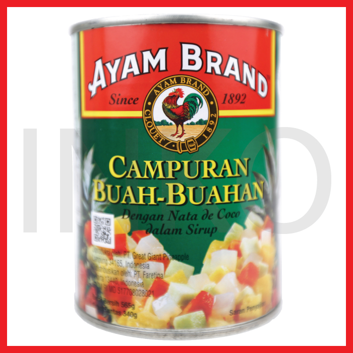 

AYAM BRAND TROPICAL FRUIT COCKTAIL 565GR