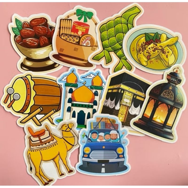 

10pcs amplop lebaran 2025 3d motif campur/amplop lebaran karem/ampau thr idulfitri lucu