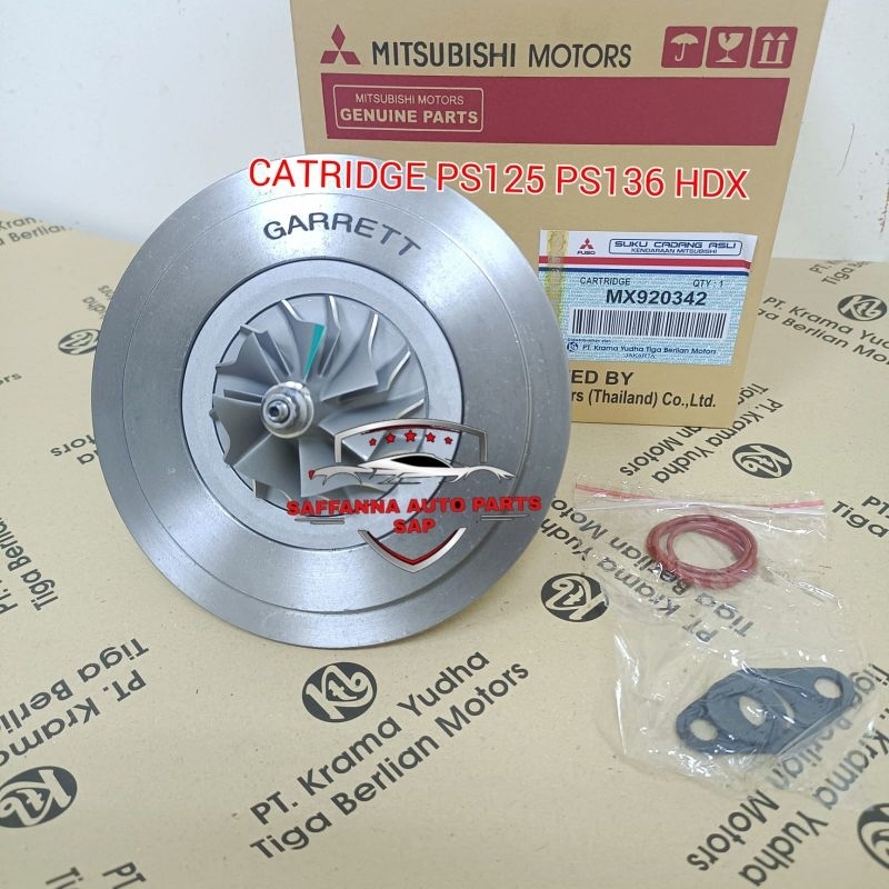 CATRIDGE TURBO JANTUNG TURBO MITSUBISHI PS136 HDX CANTER ORI GARRET BERGARANSI