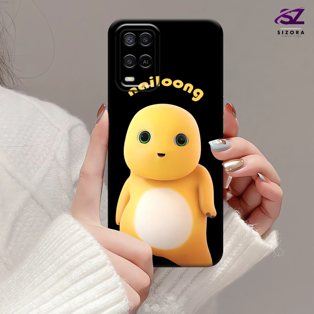 Casing Hp Oppo A54 Motif Nailong Dino Kuning Softcase silikon Lentur - Skin/Casing Handpone - Kesing