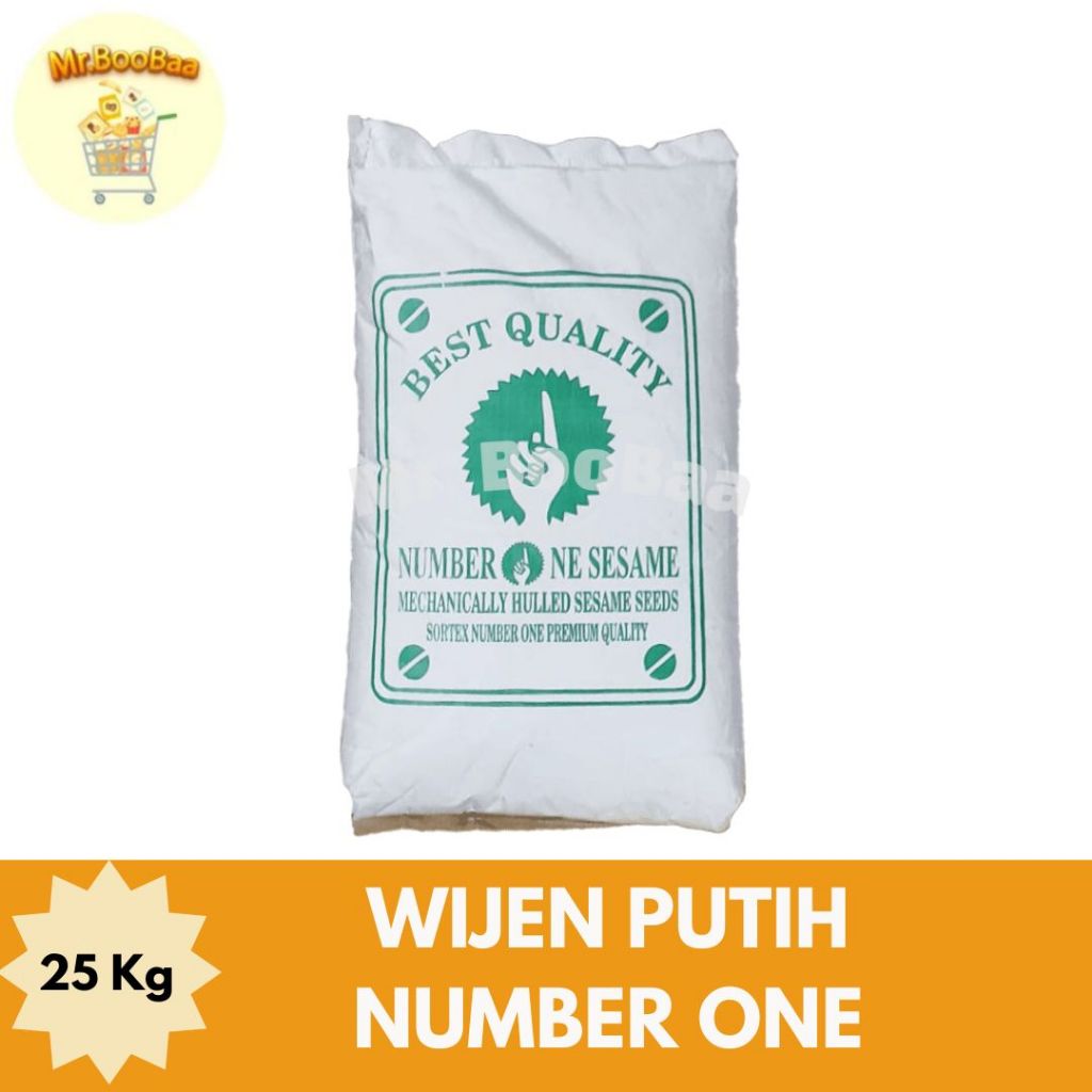 

Wijen Putih Number one 25 Kg