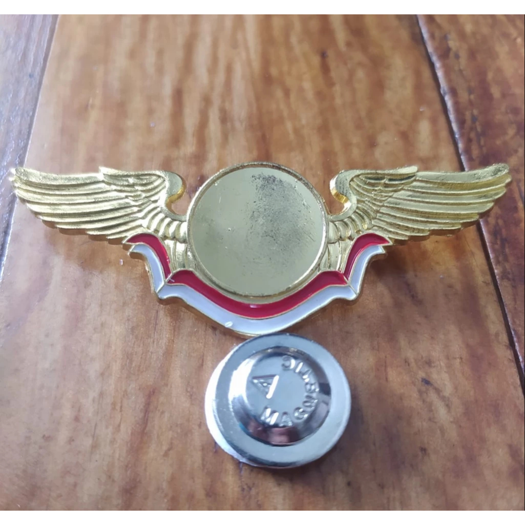 Pin Magnet Custom Logo Bahan Kuningan Cor Cocok Untuk Jadi Bros atau Pin Magnet