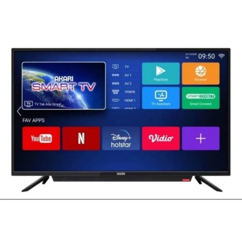 LED SMART ANDROID TV AKARI AT-5532B / 5543B SMART ANDROID TV 32 INCH 43 INCH