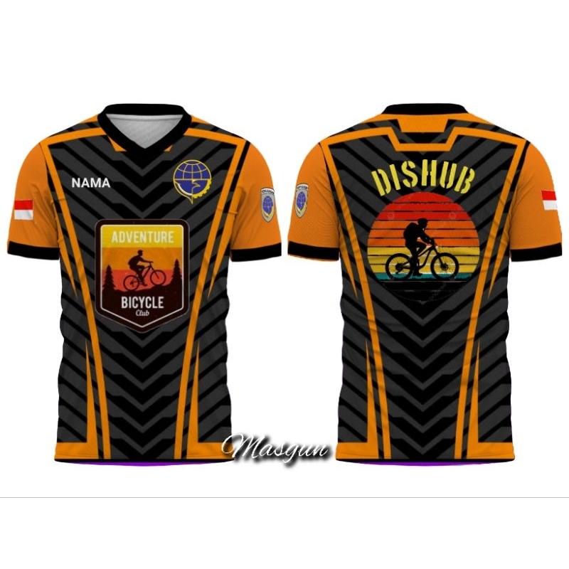 kaos dishub sepeda gunung