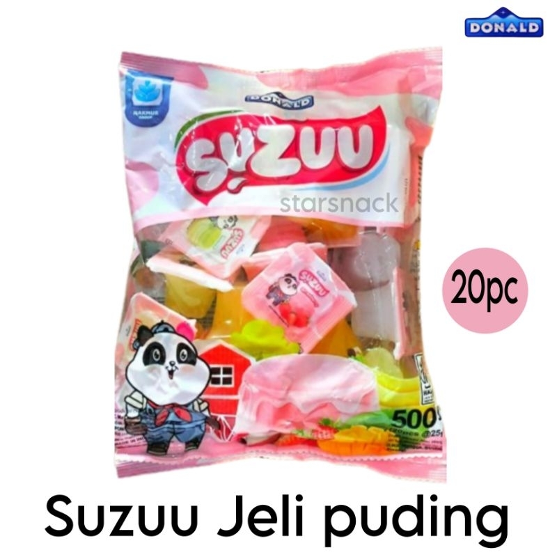 

Donald Suzuu puding jeli isi 20pc