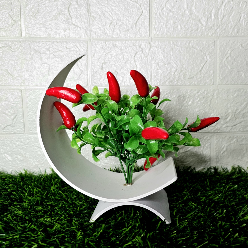 Tanaman Hiasan Cabe Tomat Minimalis Palsu Artifisial Bunga Pajangan Ruangan Tamu Tanaman  Artifisial