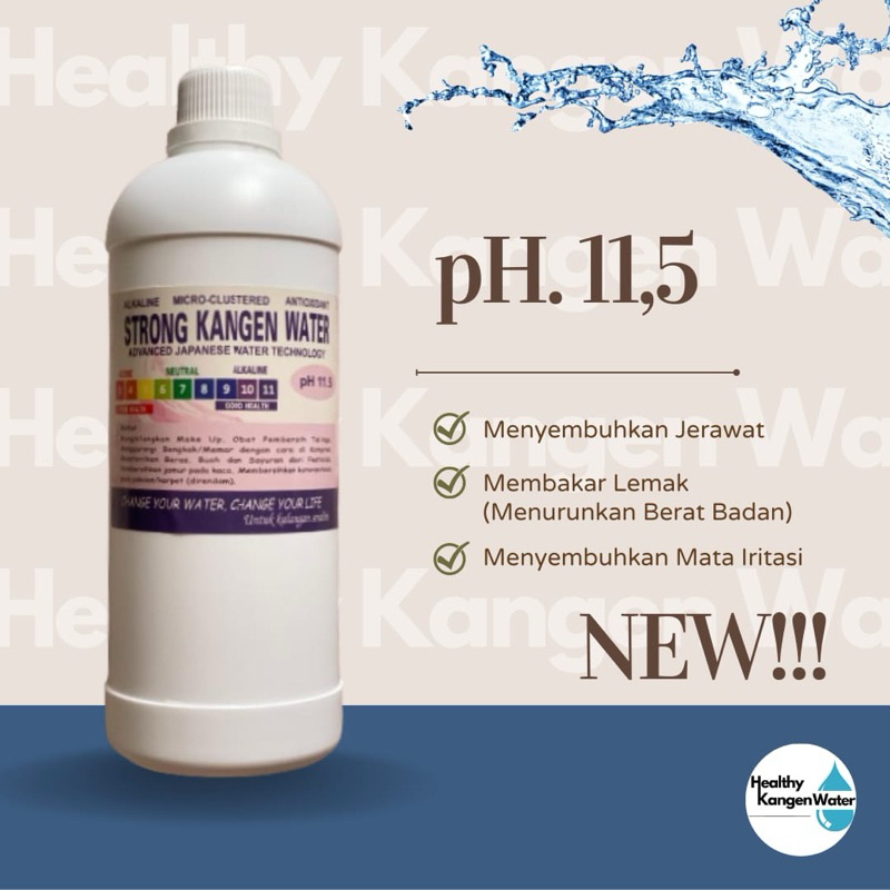 

AIR KAN.GEN PH11,5 (1000ml & 500ml) 100% ASLI