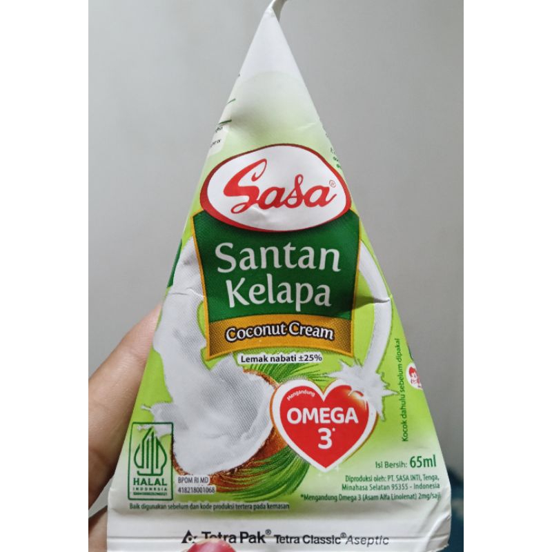 

sasa santan kelapa |santancair /santan kelapa