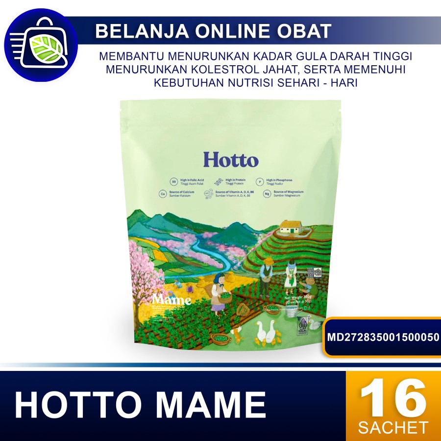 

HOTTO MAME // Minuman Kesehatan Tinggi Serat