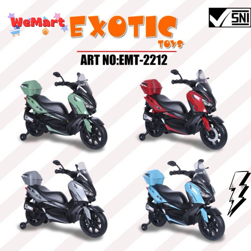 EXOTIC TOYS EMT-2212 MOTORCYCLE MOTOR KEREN ANAK