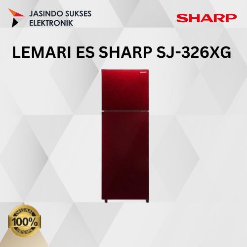 LEMARI ES SHARP SJ-326XG 2 PINTU