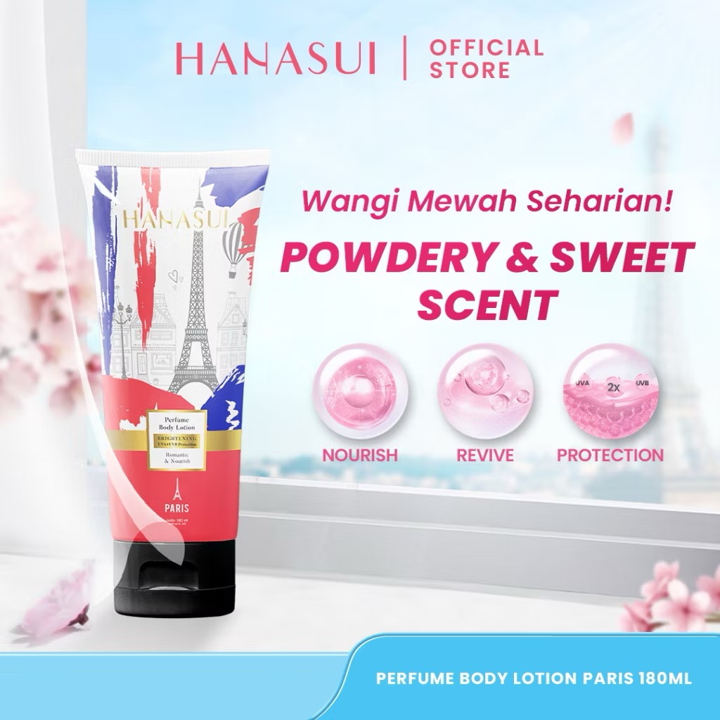 Hanasui Perfume Body Lotion Paris