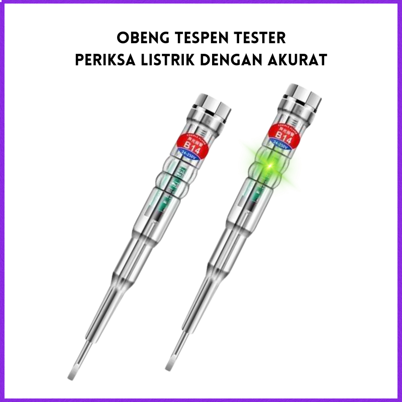 COD ANENG Obeng Tespen Tester Pen with Indicator LED / TESPEN LISTRIK 220 V / tespen cek listrik
