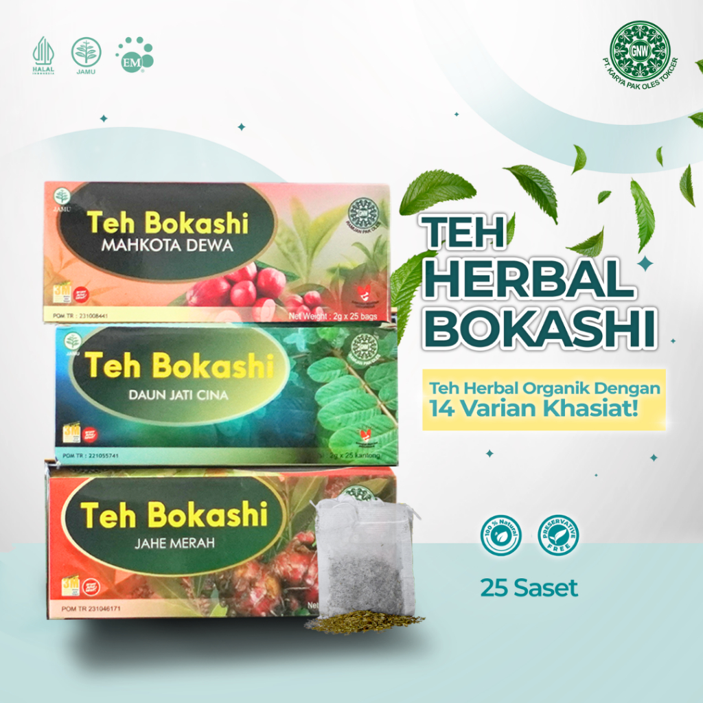 

Teh Herbal Bukit Hexon Bokashi 25 Saset