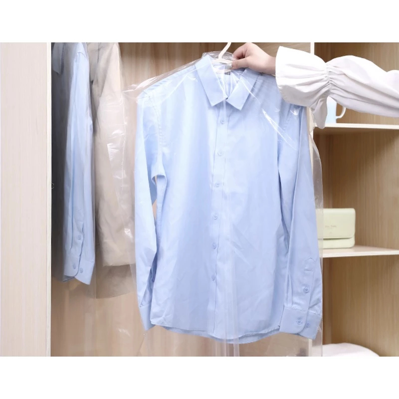 1LBR  Plastik Transparan Pelindung Baju Dari Debu / Cover Baju / Anti Debu Plastik / Plastik Pembung