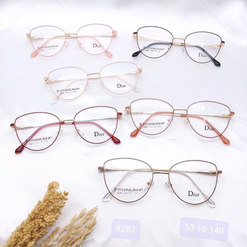 Kacamata Jalan dan Baca Paket Lensa Photochromic Progresif Frame Dior Kacamata TITANIUM-IP
