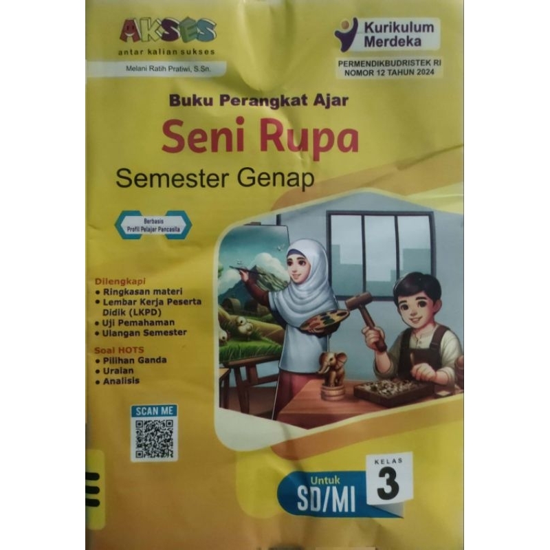 Lks Akses Seni Rupa kelas 3 SD semester 2