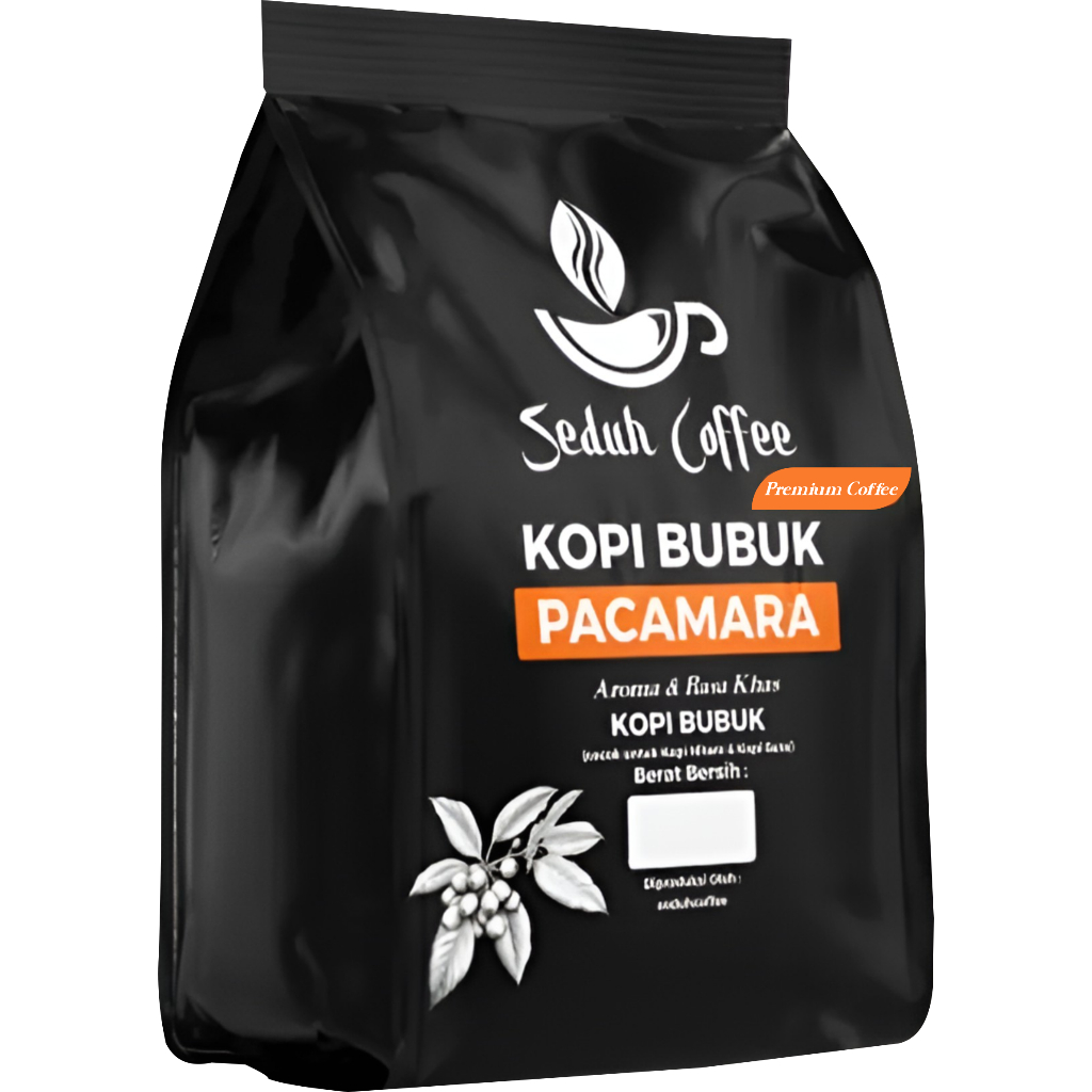 

SEDUH- Bubuk Kopi Bubuk Pacamara Aroma & Rasa Khas 200gr