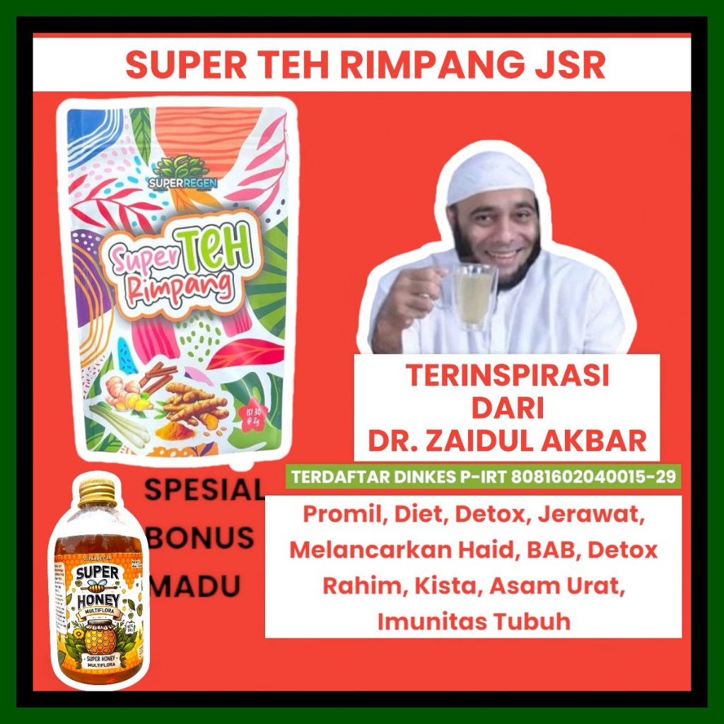 

Super teh rimpang Slimming Tea Herbal Teh Pelangsing Diet BPOM HALAL MUISlimming Diet Detox | TEA SLIMING TEA TEH DIET OBAT DIET TEH PELANGSING OBAT PELANGSING PELANGSING | Teh Celup Super teh rimpang Teh Diet Detox Teh Penurun Berat Badan Teh Peluntur