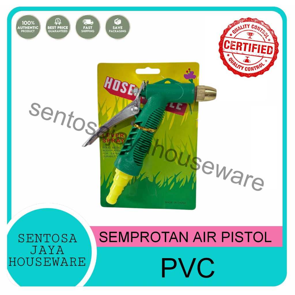 SEMPROTAN AIR PISTOL PVC / HOSE NOZZLE PVC / TEMBAKAN AIR PISTOL PVC