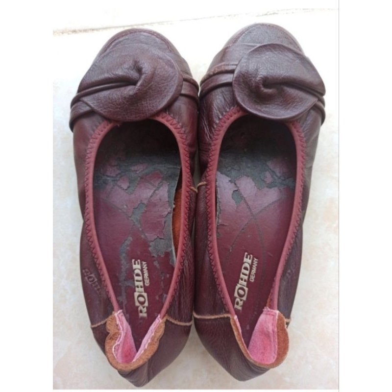 Sepatu Wanita Rohde size 37 Preloved/Pernah Dipakai