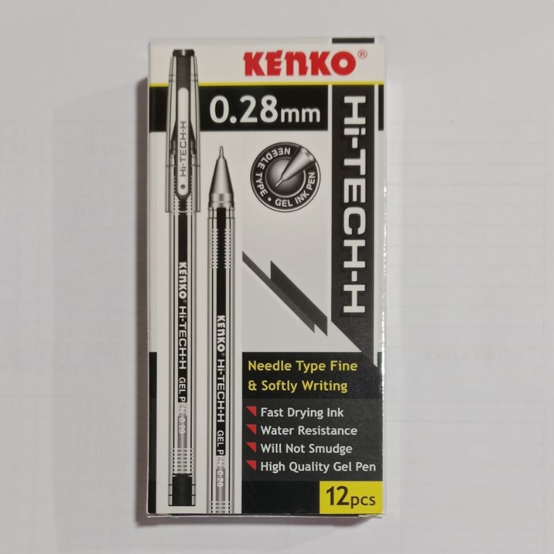 

Pulpen Hi-tech Kenko 0.28 1 Pak (12 pcs)