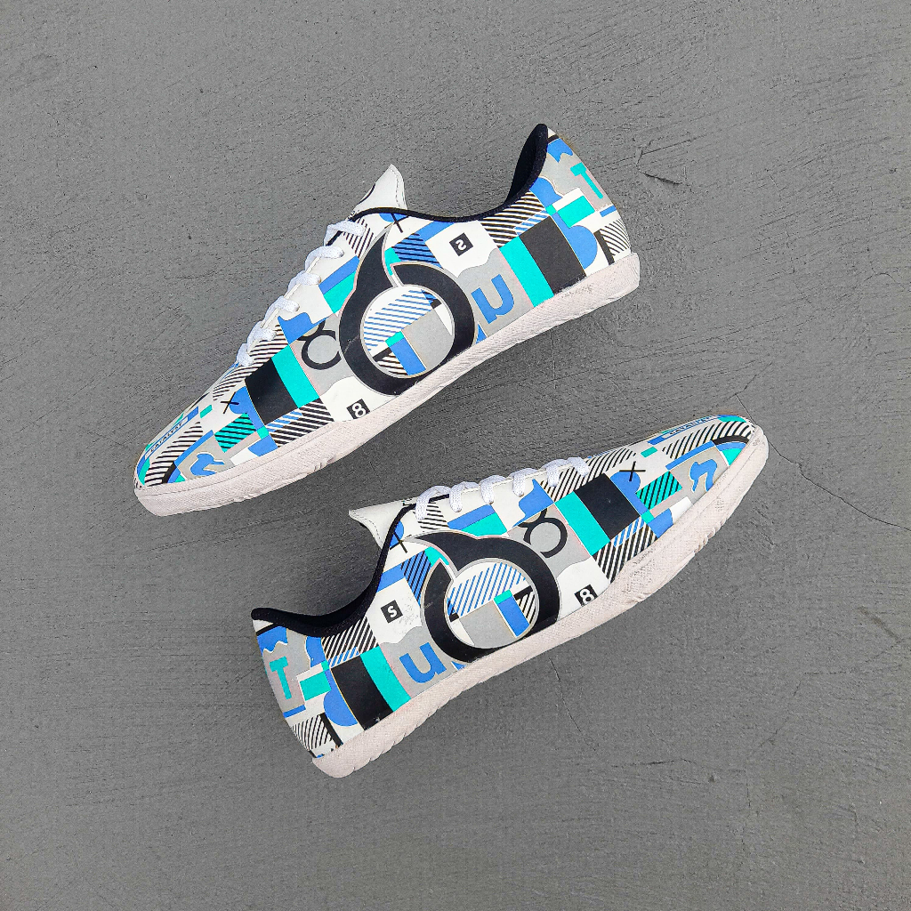 Sepatu Futsal Anak Ortuseight Catalyst Requin FG Red White I Grey White l Blue White l COD Sepatu Fu