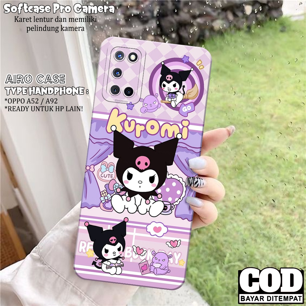 Softcase OPPO A52/ A92 Terbaru - AIRO CASE - Case OPPO A52/ A92 - Casing OPPO A52/ A92 - Silikon Hp 