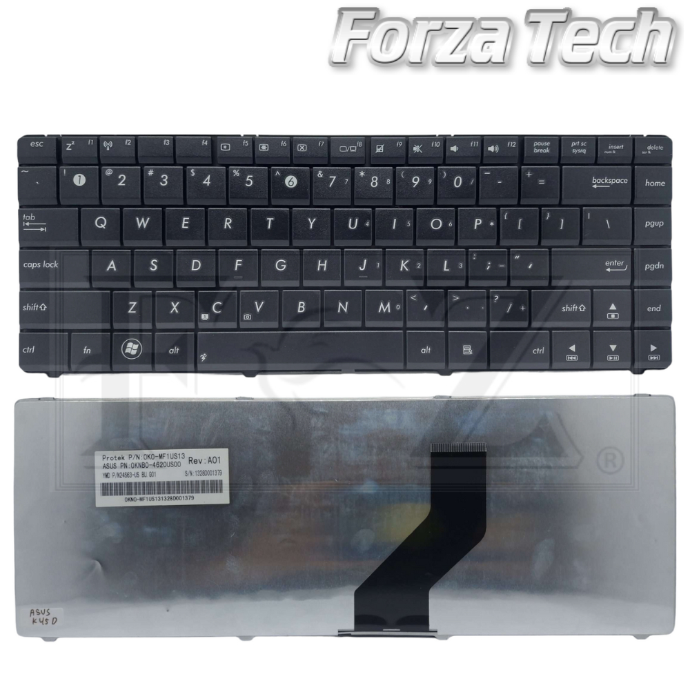 Keyboard ASUS K45D K45DR K45D K45DV K45N HITAM BLACK NEW