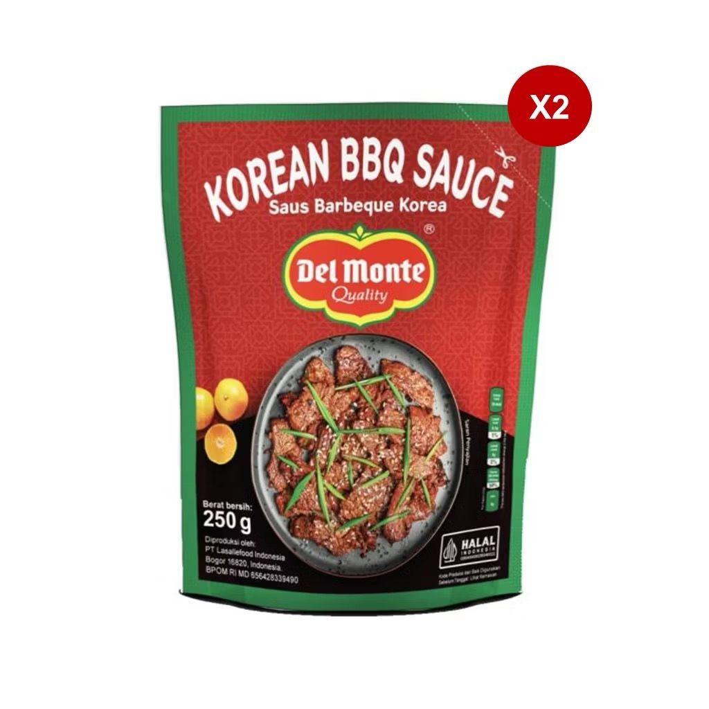 

Delmonte Korean Barbeque 250gr x2