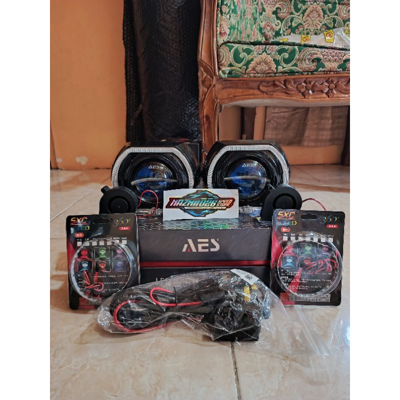 Paketan Biled Bi Laser 3Inch Demon Rgb