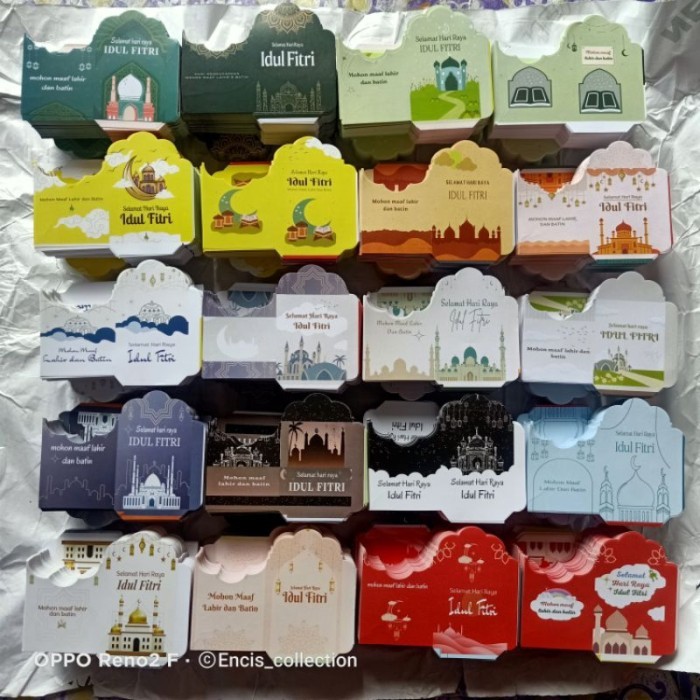 

1000 Lembar Amplop Lebaran Rijeck Gratis Plastik Kemas