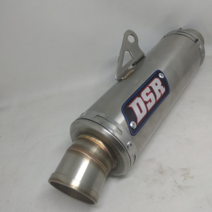 KNALPOT DSR VARIO 125 150 PCX 125 150 INLET 50 INCH - big black